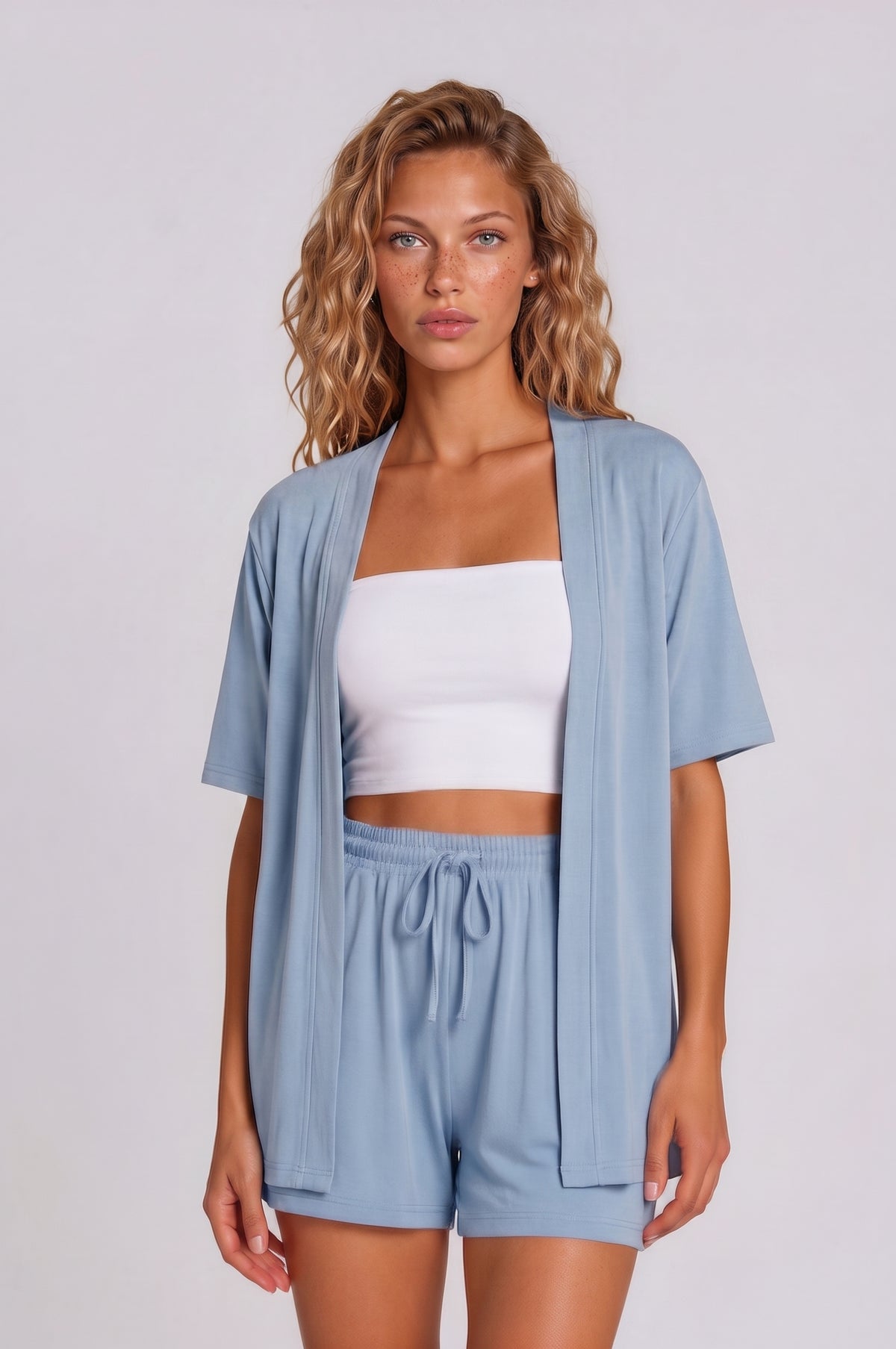 Conjunto Kimono e Short Level
