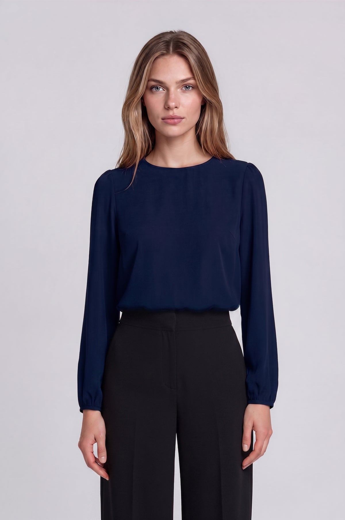 Blusa Manga Longa Work