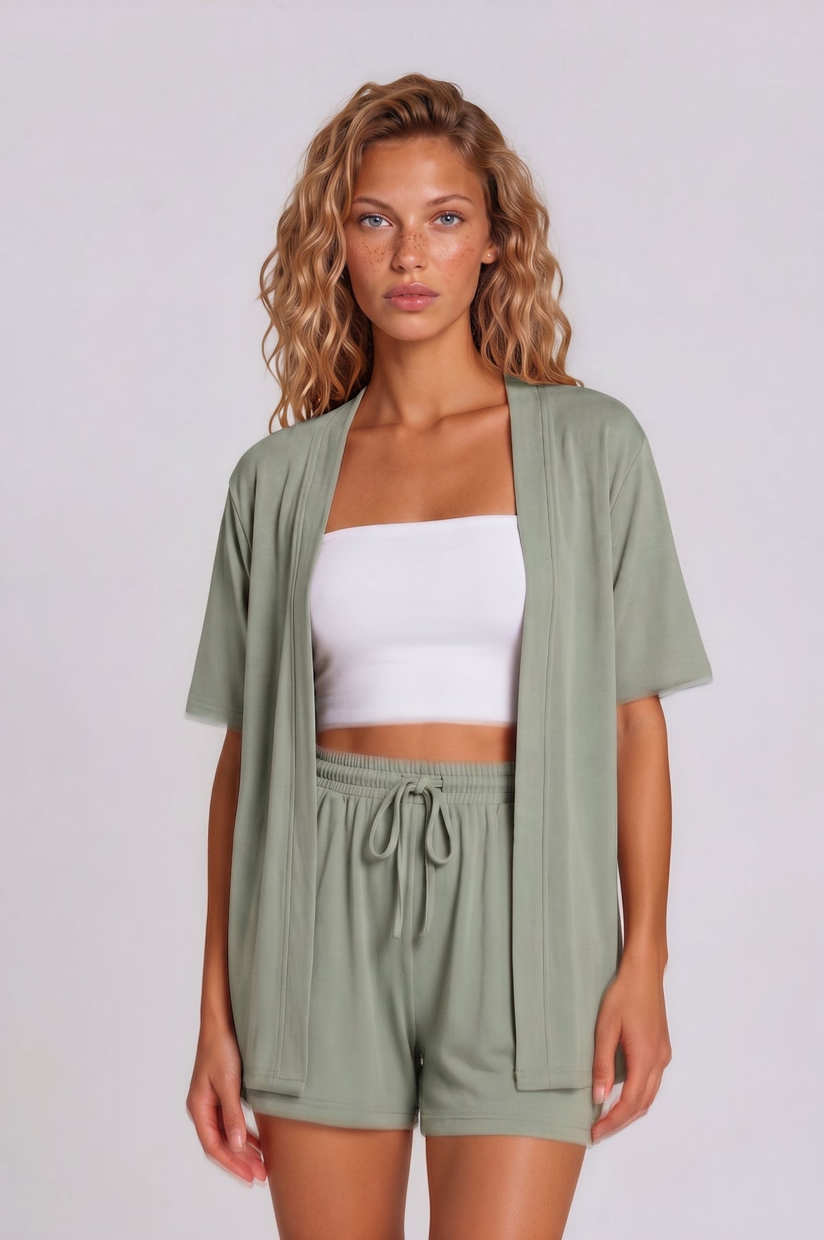 Conjunto Kimono e Short Level