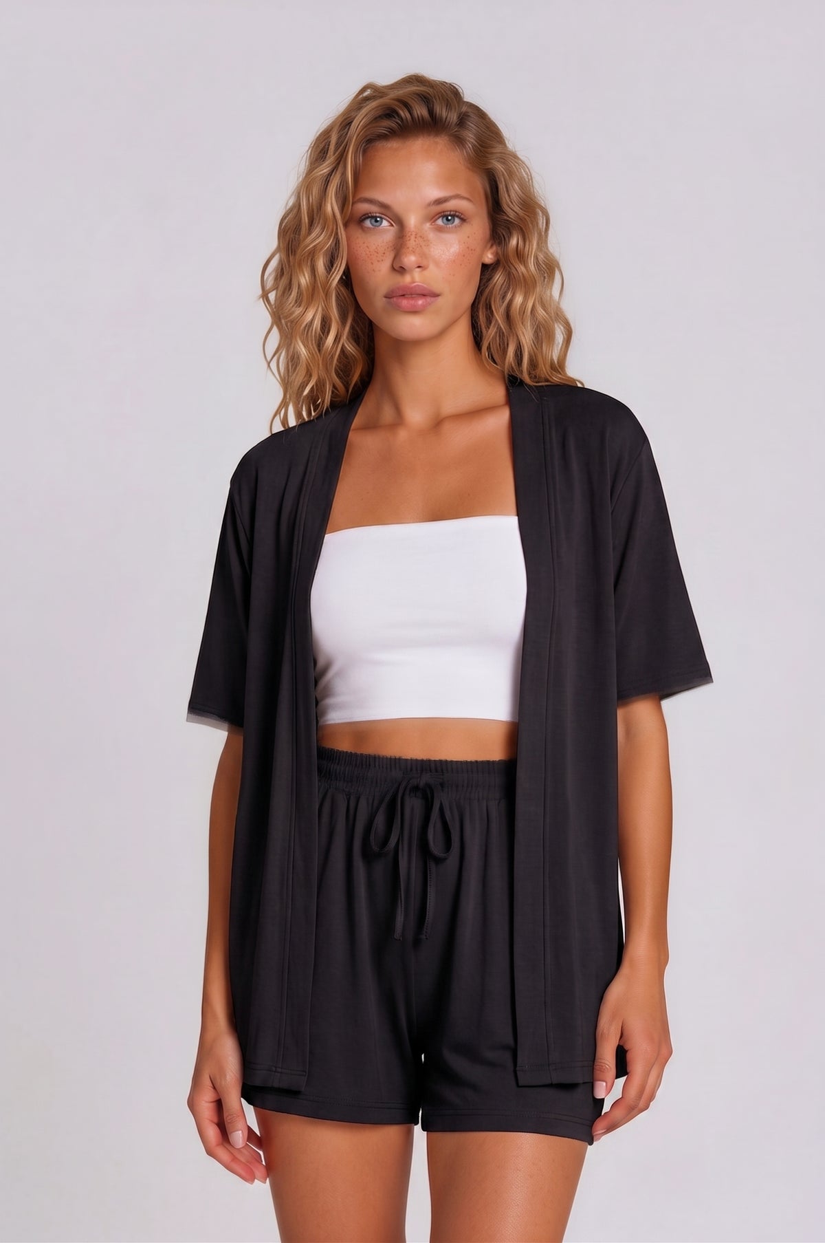 Conjunto Kimono e Short Level